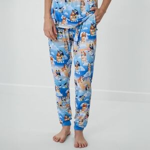 NIB Little Sleepies Disney's Bluey Sleepytime Women's Pajama Pants- S- Bamboo